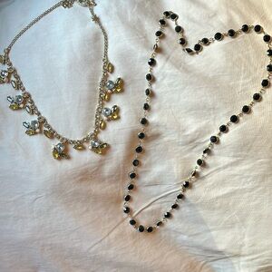 Necklace Duo. Great for holidays. Costume.